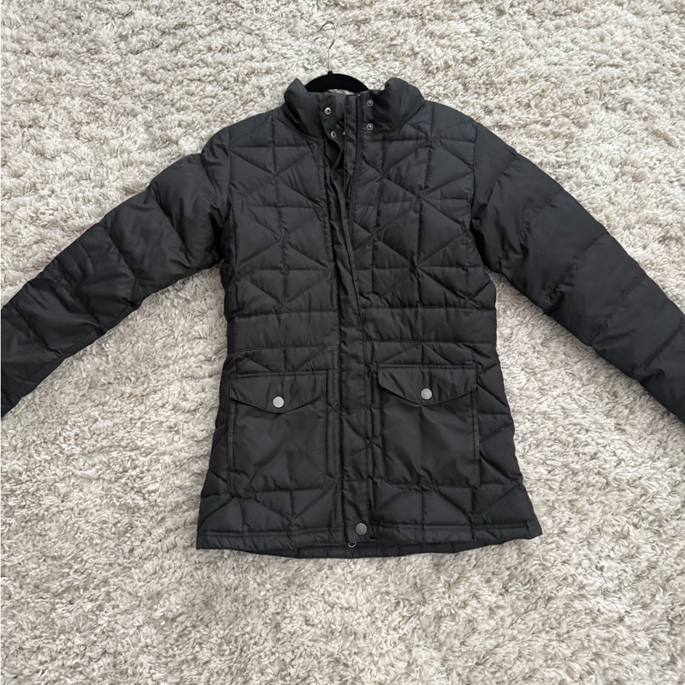 Lucy Black Quilted Puffer Jacket